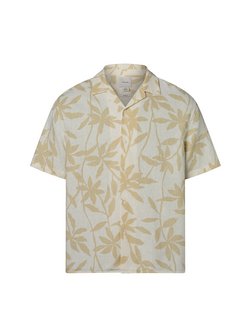 Koszula męska z zawartością lnu