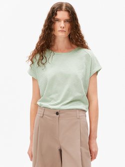 Koszulka damska - Slub Jersey Stripe