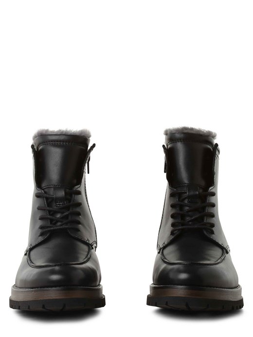 Kozaki męskie ze skóry