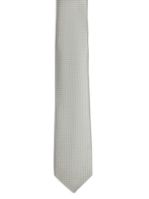 Krawat męski i poszetka z jedwabiu