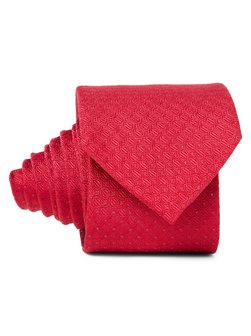 Krawat męski wykonany z jedwabiu