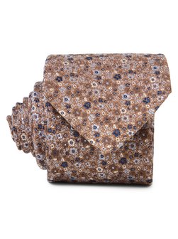 Krawat męski wykonany z jedwabiu