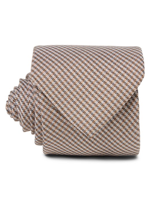 Krawat męski z zawartością jedwabiu