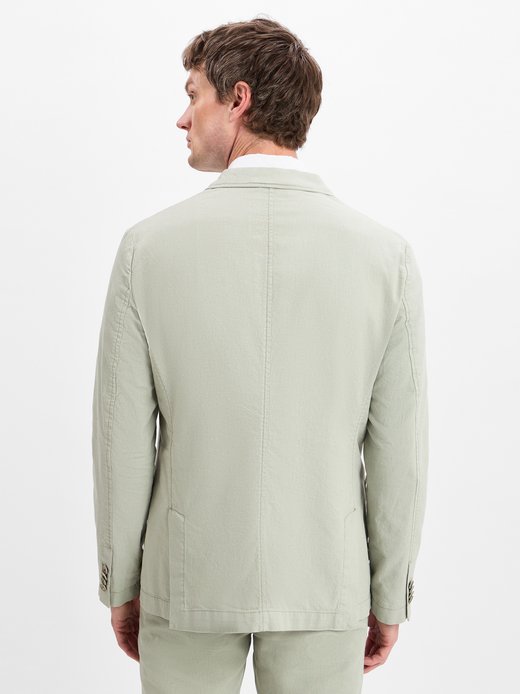 Kurtka męska z zawartością lnu