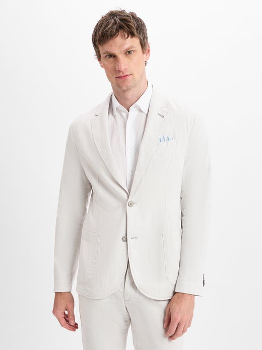 Kurtka męska z zawartością lnu