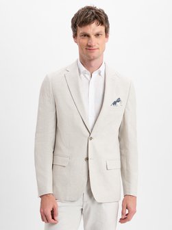 Kurtka męska z zawartością lnu