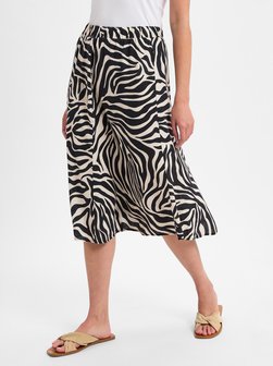 Letnia spódnica damska z lnem