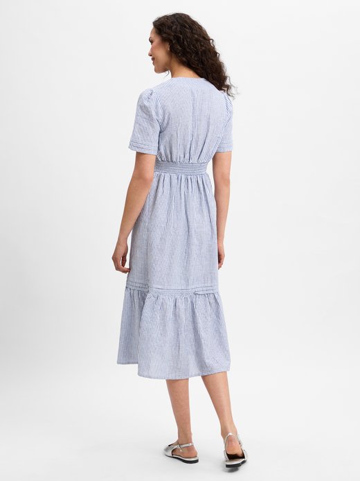 Letnia sukienka damska z lnem