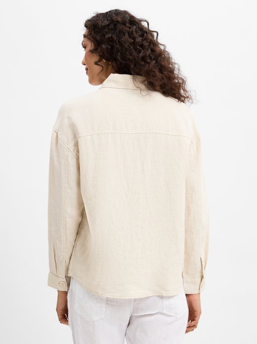 Lniana bluzka damska na lato