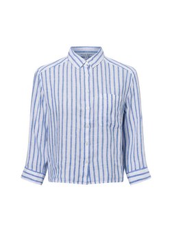 Lniana letnia bluzka damska - Liane