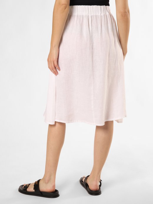 Lniana spódnica damska