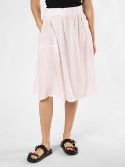 Lniana spódnica damska