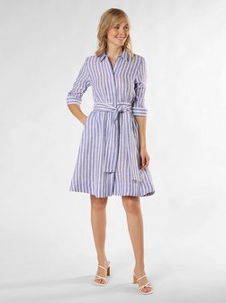 Lniana sukienka damska