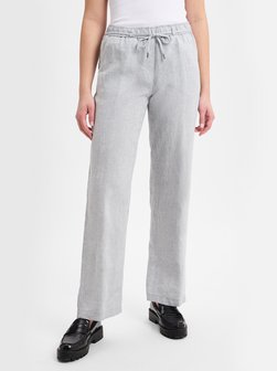 Lniane spodnie damskie - Farina