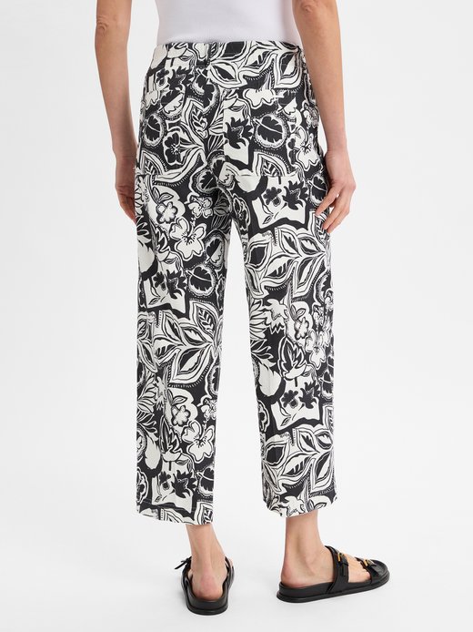 Lniane spodnie damskie - Maine