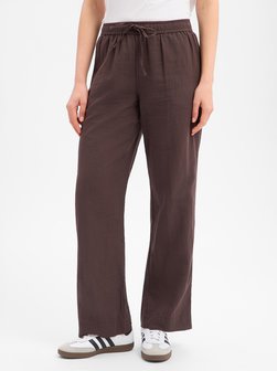 Lniane spodnie damskie - Sonar Linen