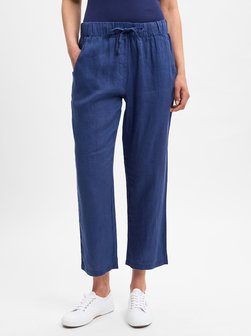 Lniane spodnie damskie