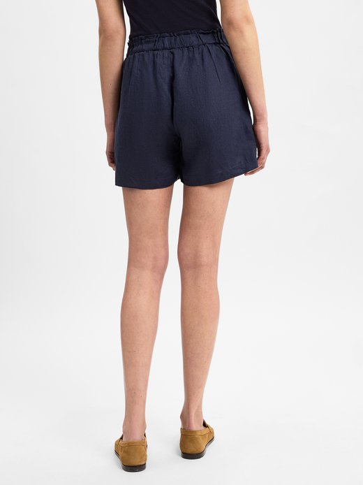 Lniane szorty damskie