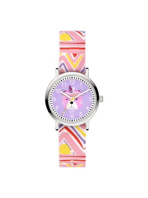 Mädchen Armbanduhr  -  The Cool Colorful Bear