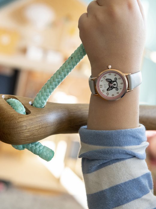 Mädchen Armbanduhr  -  The Cool Grey Bully