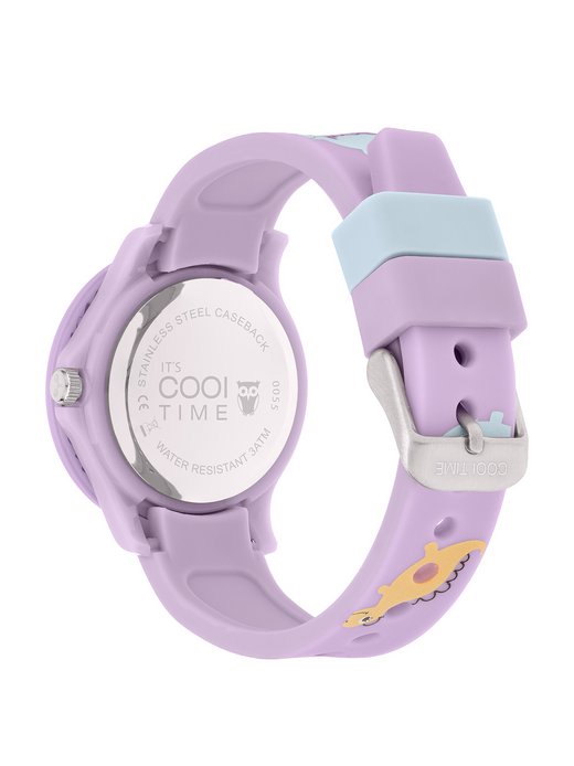 Mädchen Armbanduhr  -  The Cool Pink Dino