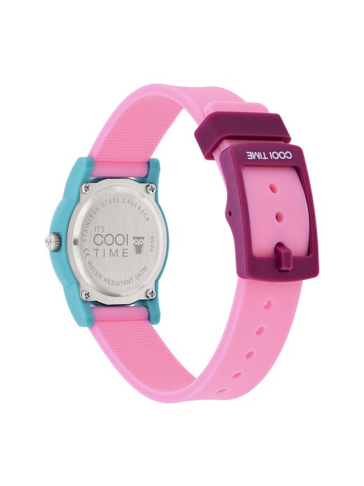 Mädchen Armbanduhr  -  The Cool Pink Retro