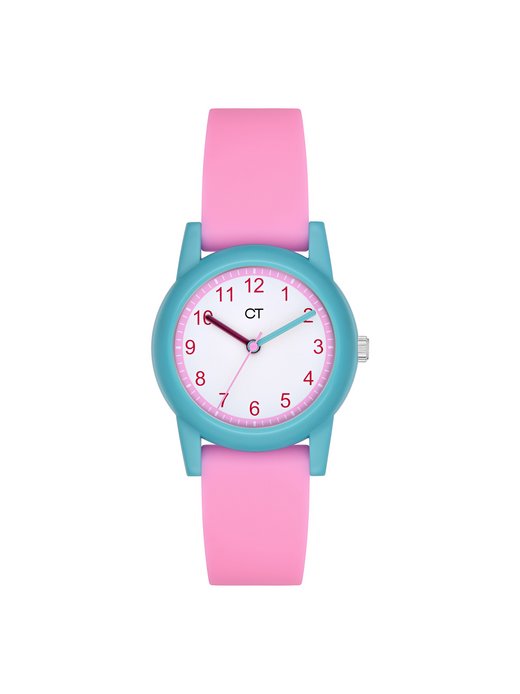 Mädchen Armbanduhr  -  The Cool Pink Retro