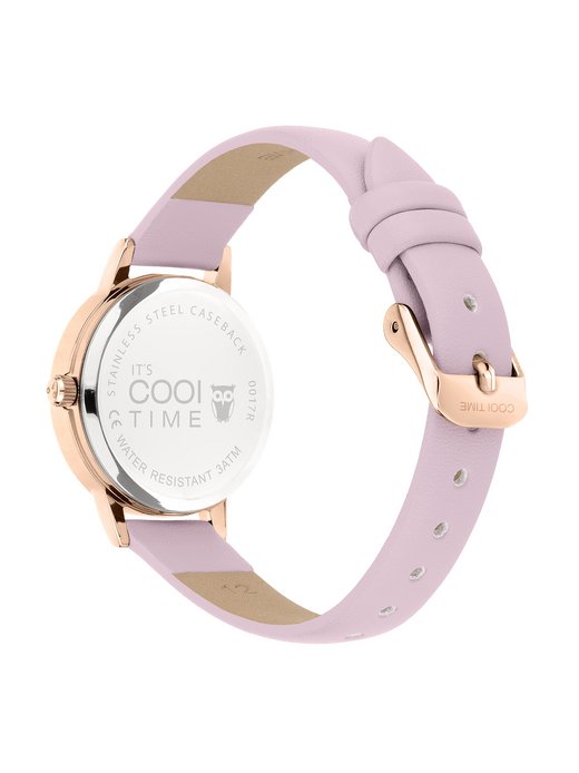 Mädchen Armbanduhr  -  The Cool Rose Flower Power