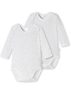 Mädchen Baby Bodies  -  2er-Pack