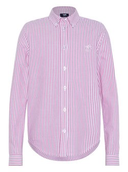 Artikelbild Mädchen Bluse von Polo Sylt in pink weiß gestreift