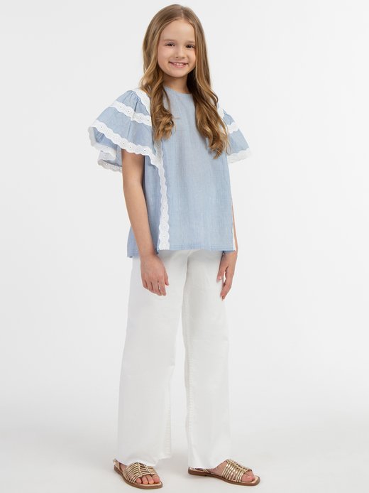 Mädchen Blusenshirt