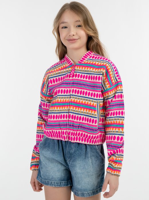 Mädchen Bomberjacke