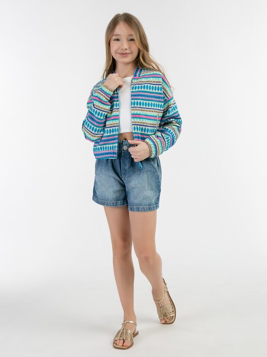 Mädchen Bomberjacke