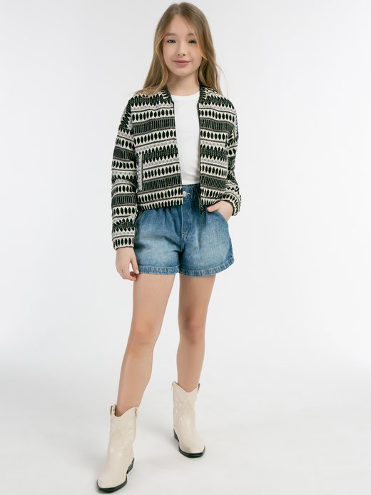 Mädchen Bomberjacke