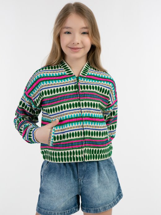 Mädchen Bomberjacke