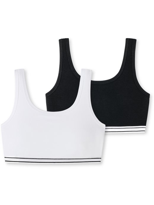 Mädchen Bustier  -  95/5 Organic Cotton