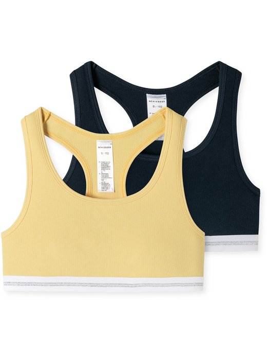 Mädchen Bustier  -  Long Life Rib