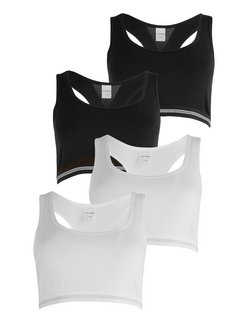 Mädchen Bustier  -  Long Life Rib