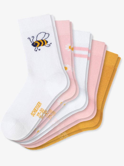 Mädchen Freizeitsocken  -  Biene