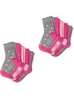 Mädchen Freizeitsocken  -  Muster Mix