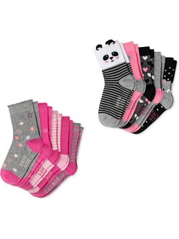 Mädchen Freizeitsocken  -  Muster Mix