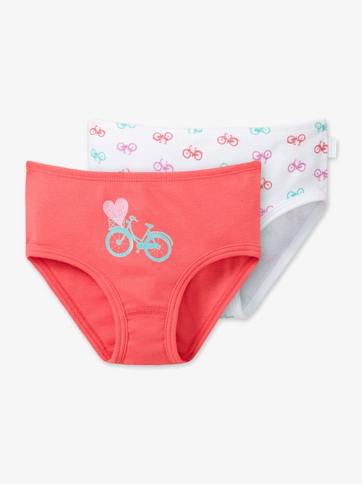 Mädchen Hüft-Slips  -  2er-Pack Bicycle