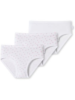 Mädchen Hüftslip  -  Fine Rib Cotton