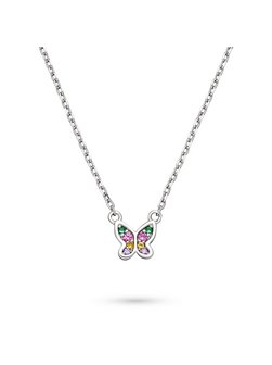 Mädchen Halskette  -  Butterfly