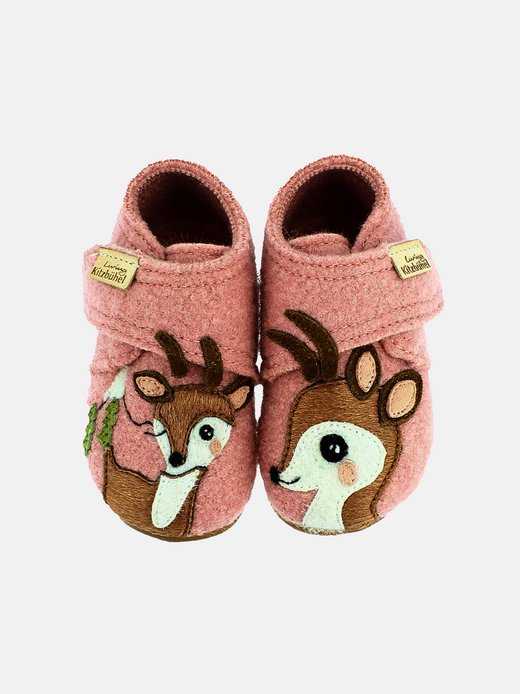 Mädchen Hausschuh - Schurwolle