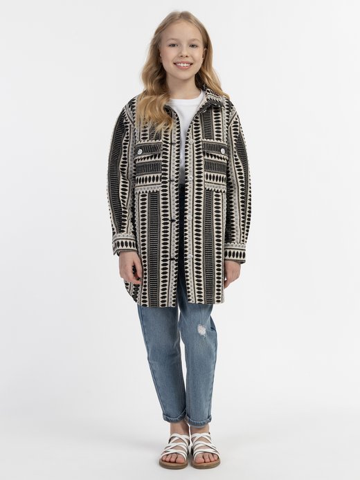 Mädchen Hemdjacke