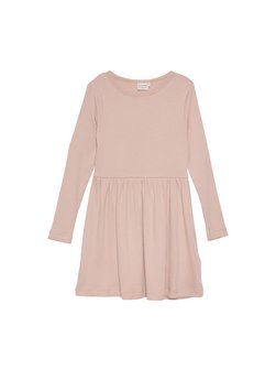 Artikelbild Mädchen Jerseykleid von Minymo in rosa uni
