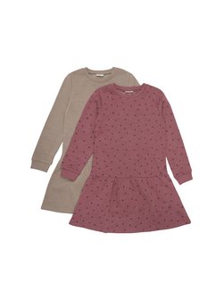 Artikelbild Mädchen Jerseykleid von Minymo in bordeaux uni