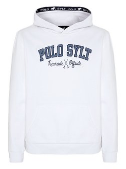 Artikelbild Mädchen Kapuzenpullover von Polo Sylt in weiß bedruckt