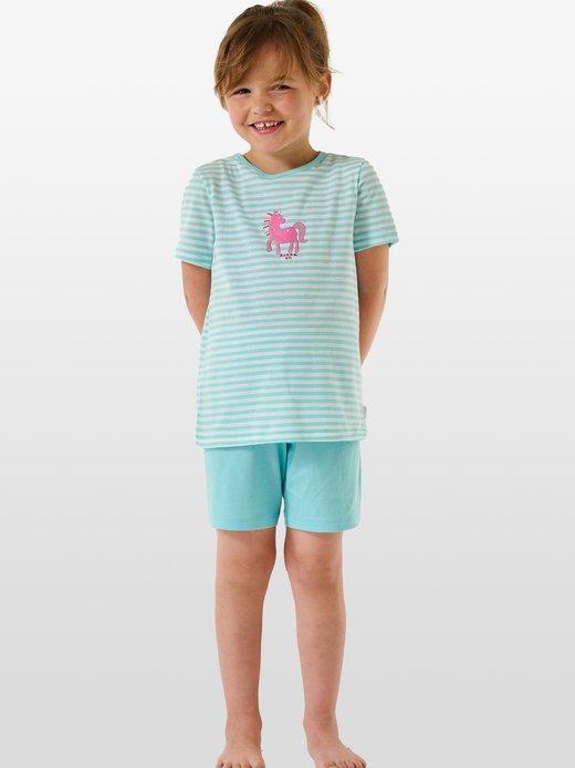 Mädchen Kurzer Schlafanzug  -  Basic Kids